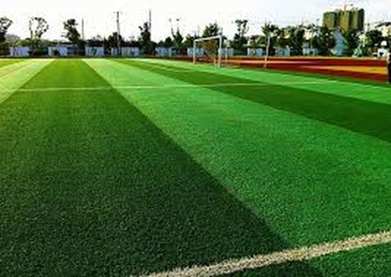 Colocação de Grama para Campo de Futebol Society Catalão - Grama de Campo de Futebol