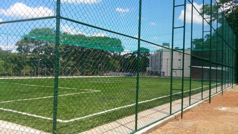Construção Campo Society Urca - Construção de Campo de Futebol Grama Natural