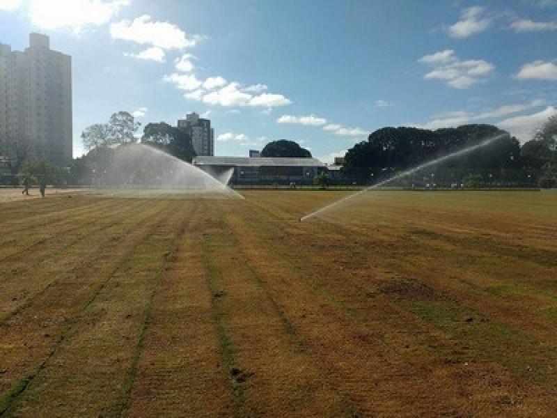 Sistema para Irrigação em Grama São Luís - Irrigação Gramado Residencial