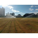 sistema para irrigação em grama Santa Rita de Cassia